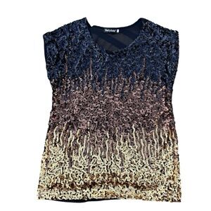 Pretty Guide Sequins Blouse